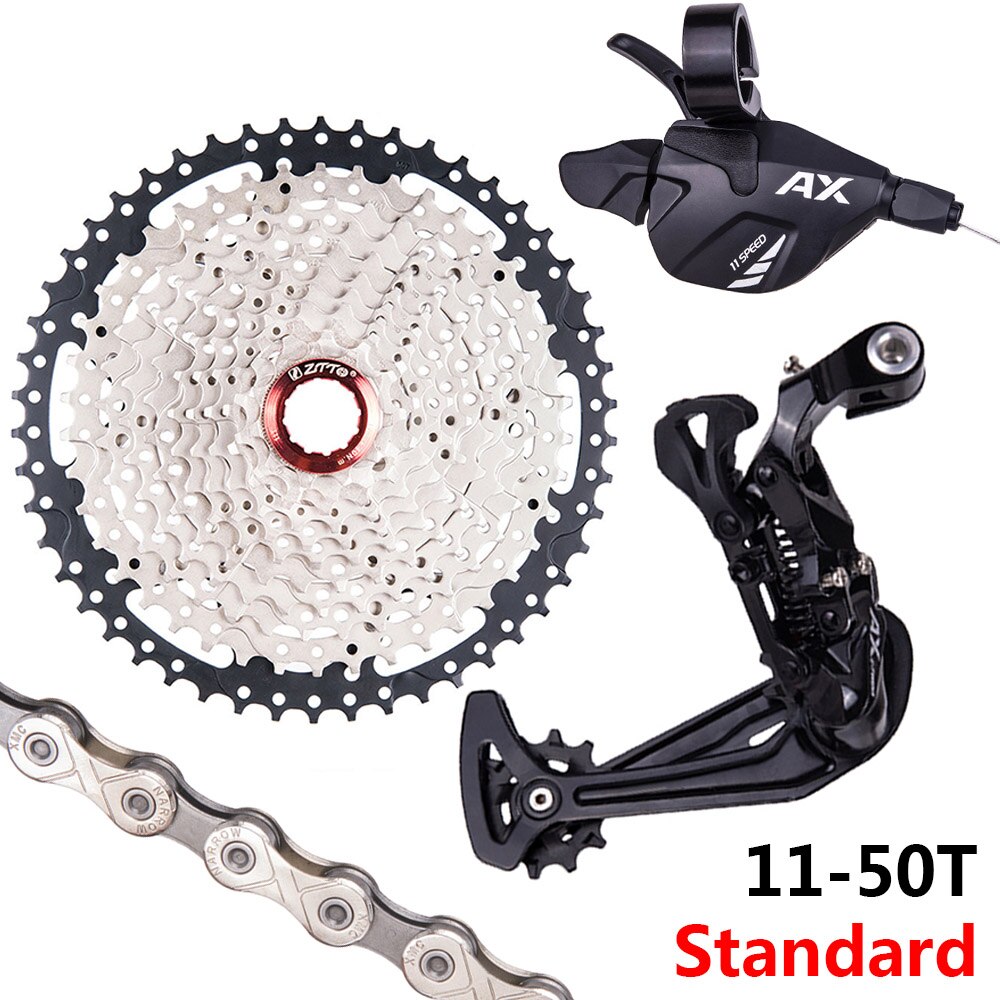 ZTTO MTB 11 Speed HG Bicycle Groupset Shifter Rear Derailleur Cassette Spocket Chain 11-46T 50T 52T Mountain Bike Kit Ultralight