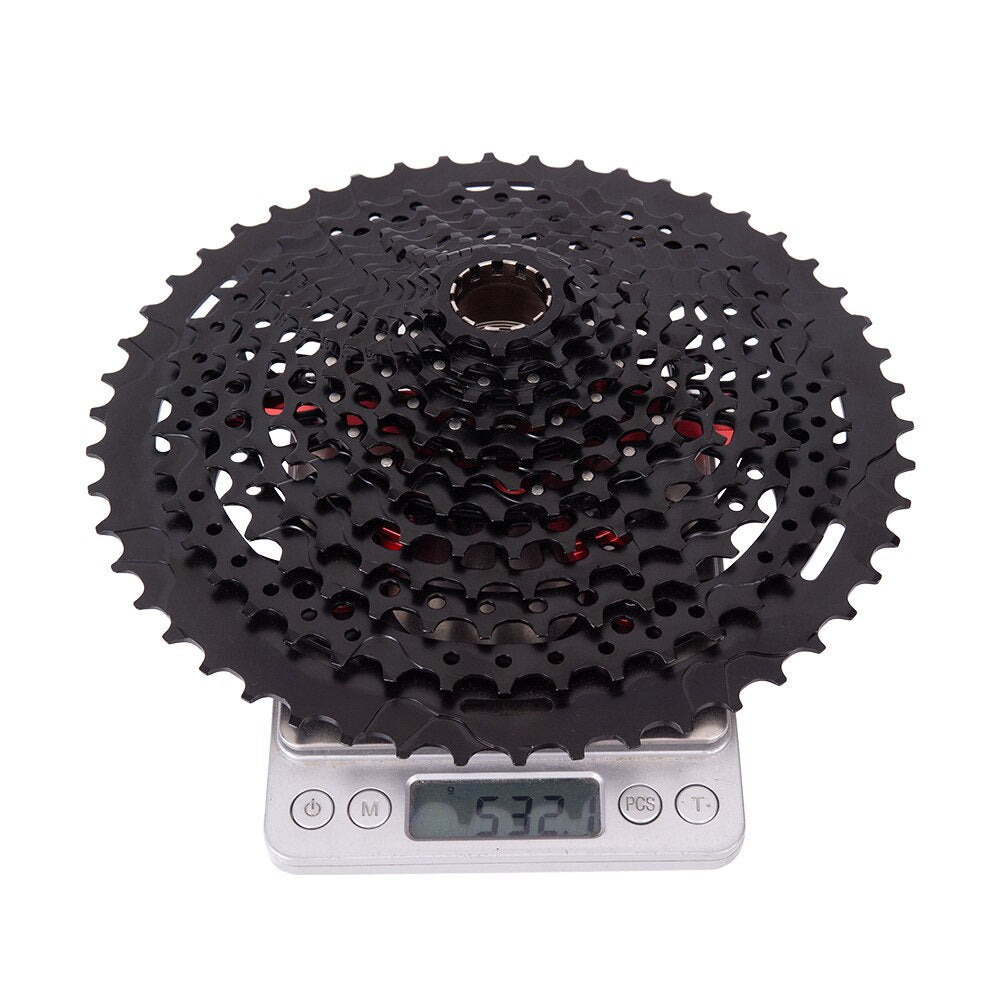 ZTTO MTB 12 Speed 9-50T Cassette XD Sprocket Black 9-50 Steel Cassette e13 556% Range 12s Compatible 12speed GX Eagle M7100 k7