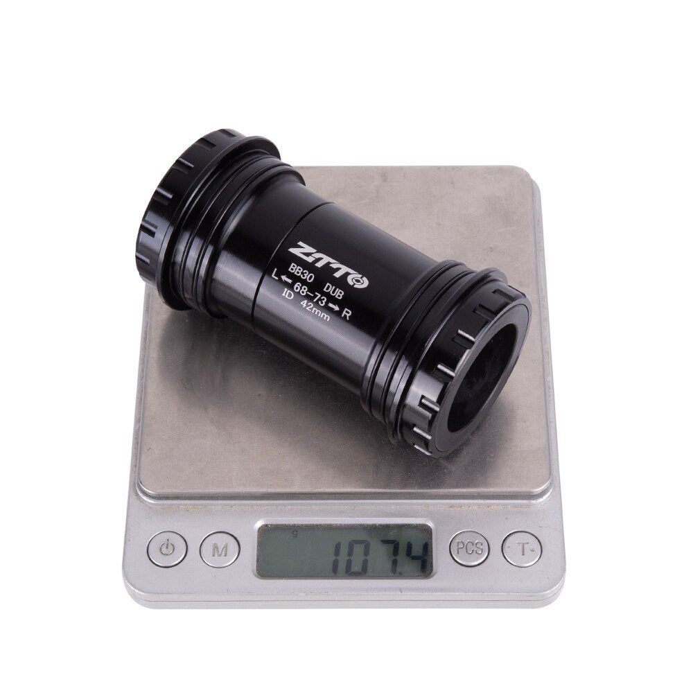 ZTTO BB30 To DUB Bicycle Thread Lock Bottom Brackets Press Fit 42mm Frame for MTB Road bike 29mm Crank BB Waterproof Center