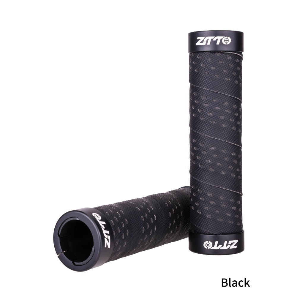 ZTTO MTB Cycling Handle Bar Tape Grips Lockable Grip Anti Slip For 22.2mm Handlebar Replaceable Tape Black Red Yellow Green