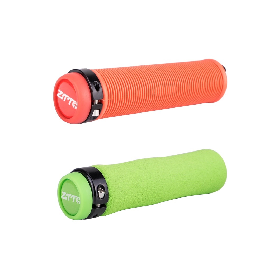 ZTTO Bicycle Silica Gel Colorful handlebar ends MTB Grips cap cover Impact protected bar Plugs