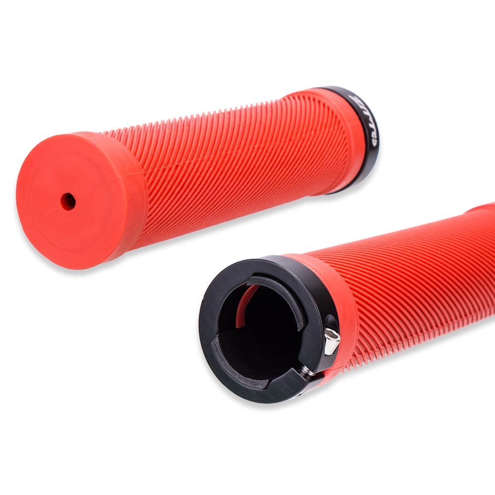 ZTTO 1Pair AG40 MTB Grips For Mountain Bike Fixed Gear Lock-on grip Anti-Slip Handlebar Shock-Proof Rubber Bicycle Grips Parts