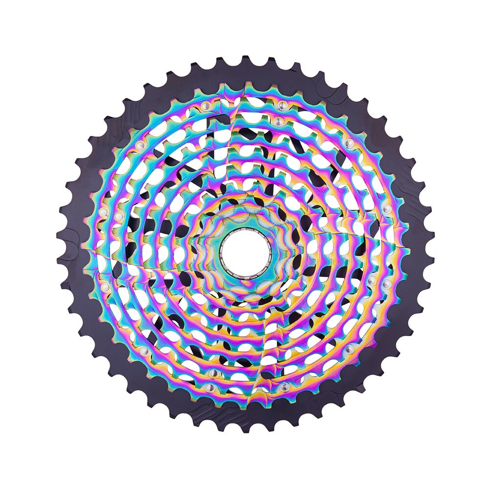 ZTTO ULT 11 Speed 9-46T Rainbow Cassette MTB XD Core Ultralight 363g Steel Durable Ultimate11s Sprocket 9-46 k7 511% Range