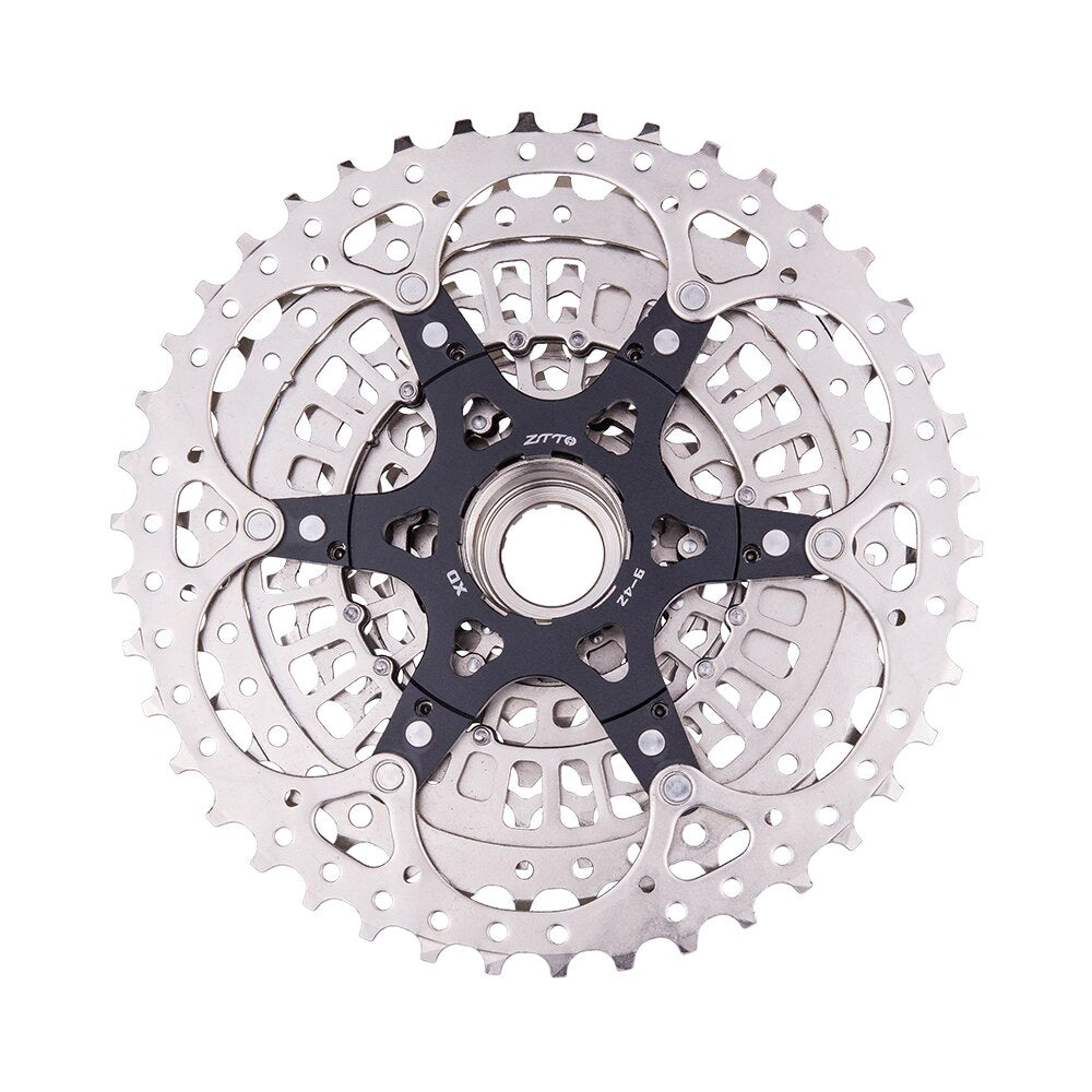 ZTTO MTB 11 Speed 9-42T Cassette XD Sprocket Lightweight Silver 9-42 Steel Teeth 11s Compatible 11speed GX M7000 M6000 k7