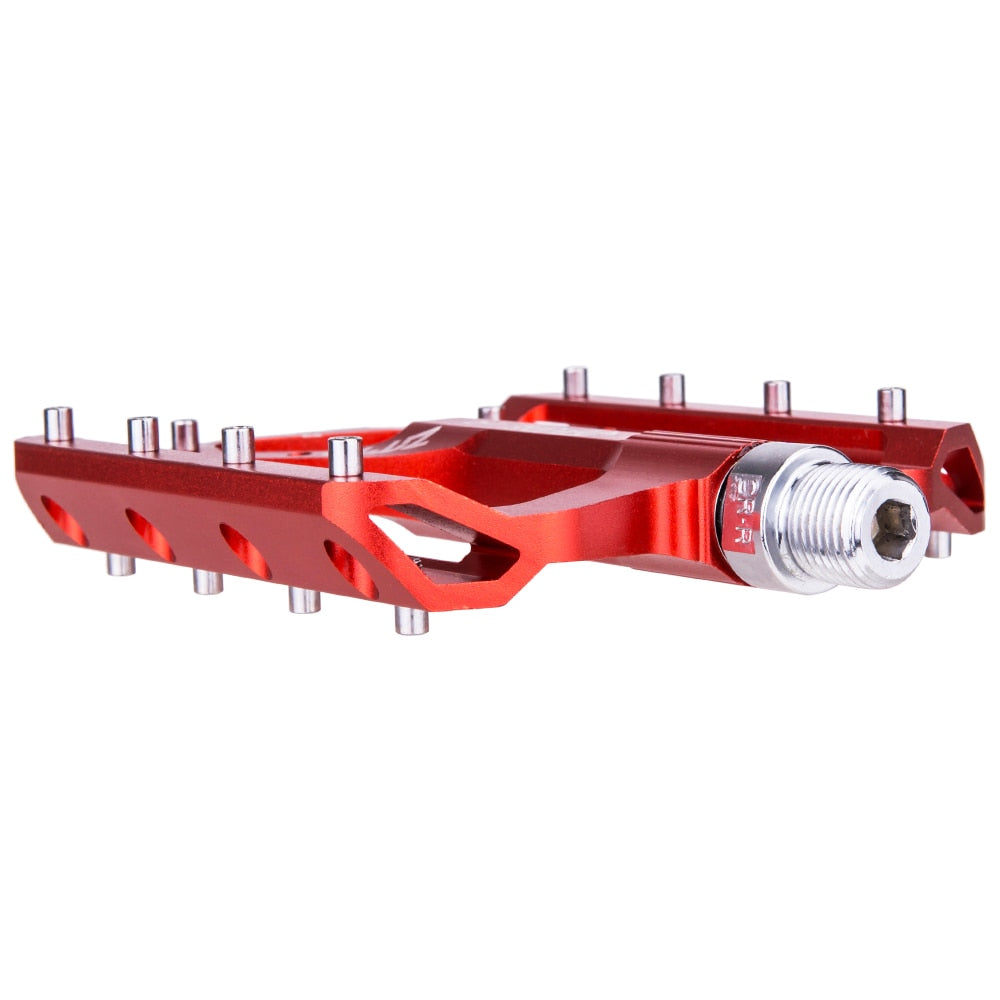 ZTTO MTB CNC Aluminum Alloy Bearings Pedal Bike flat Pedal Road Gravel bike lightweight 10 pins pedal for XC AM JT03