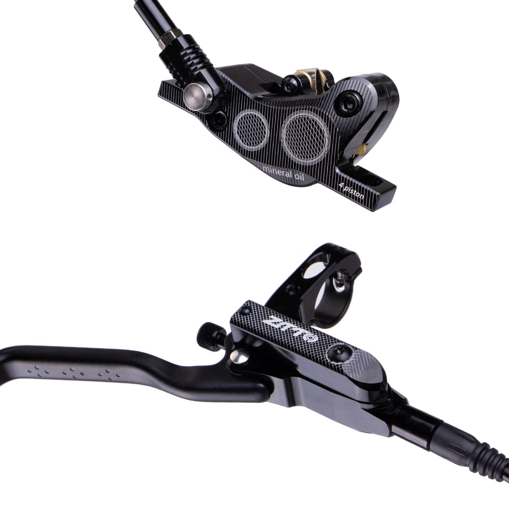 ZTTO MTB 4 Piston Hydraulic Disc Brake M840 With Cooling Full Meatal Pad CNC Tech Mineral Oil For AM Enduro Bicycle E4 ZEE M8120