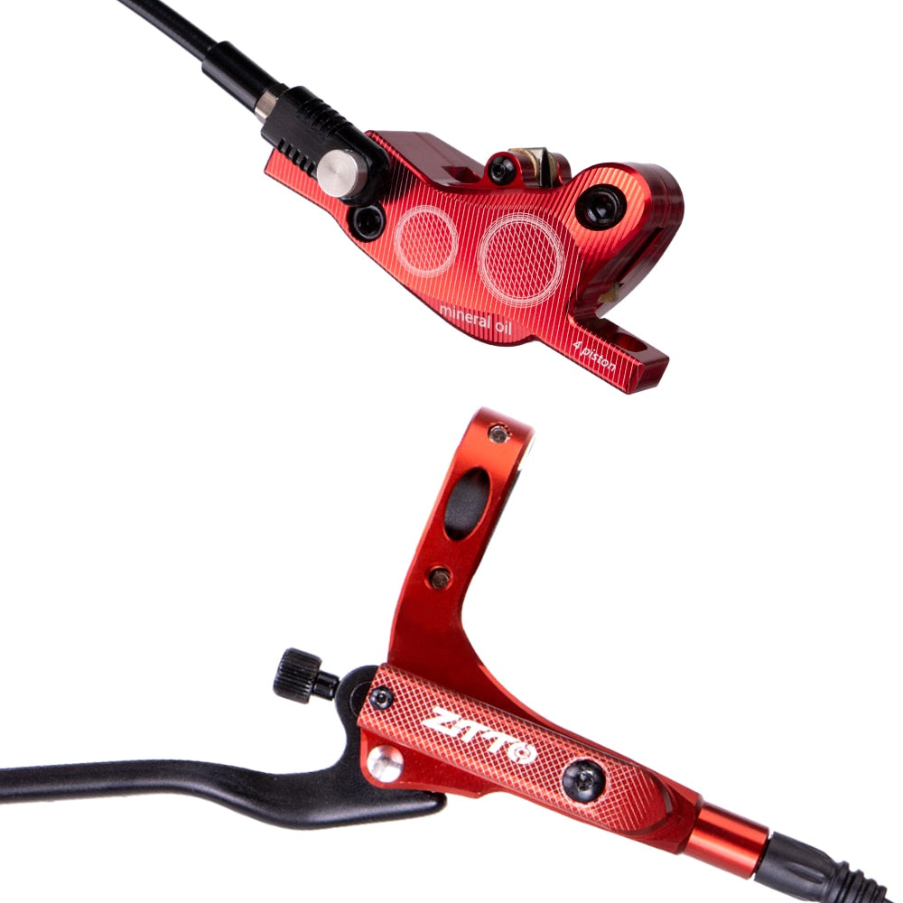 ZTTO MTB 4 Piston Hydraulic Disc Brake M840 With Cooling Full Meatal Pad CNC Tech Mineral Oil For AM Enduro Bicycle E4 ZEE M8120
