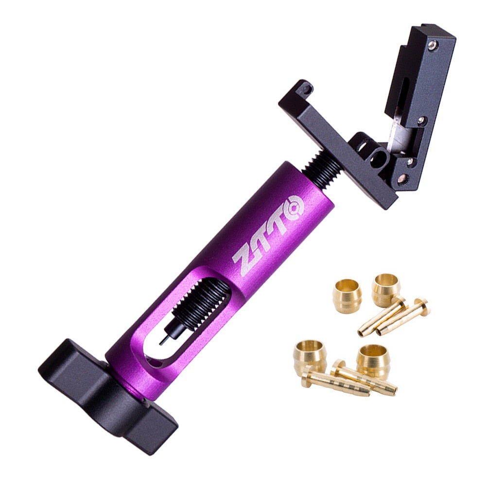 ZTTO Bicycle Hydraulic Brake Olive Oil Needle Driver Tool Hose Cutter Cable Pliers Connector Inserter BH59 BH90 Install Press