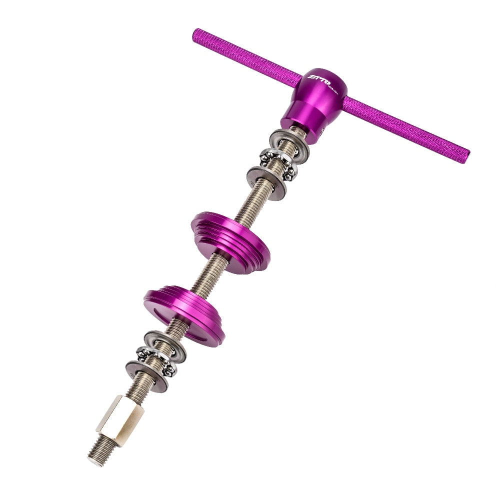 ZTTO Bicycle Threadless Headset Press Fit Install Tool Zero Stack Semi Integrated Steering Box Fork Crown Nut Installer Driver