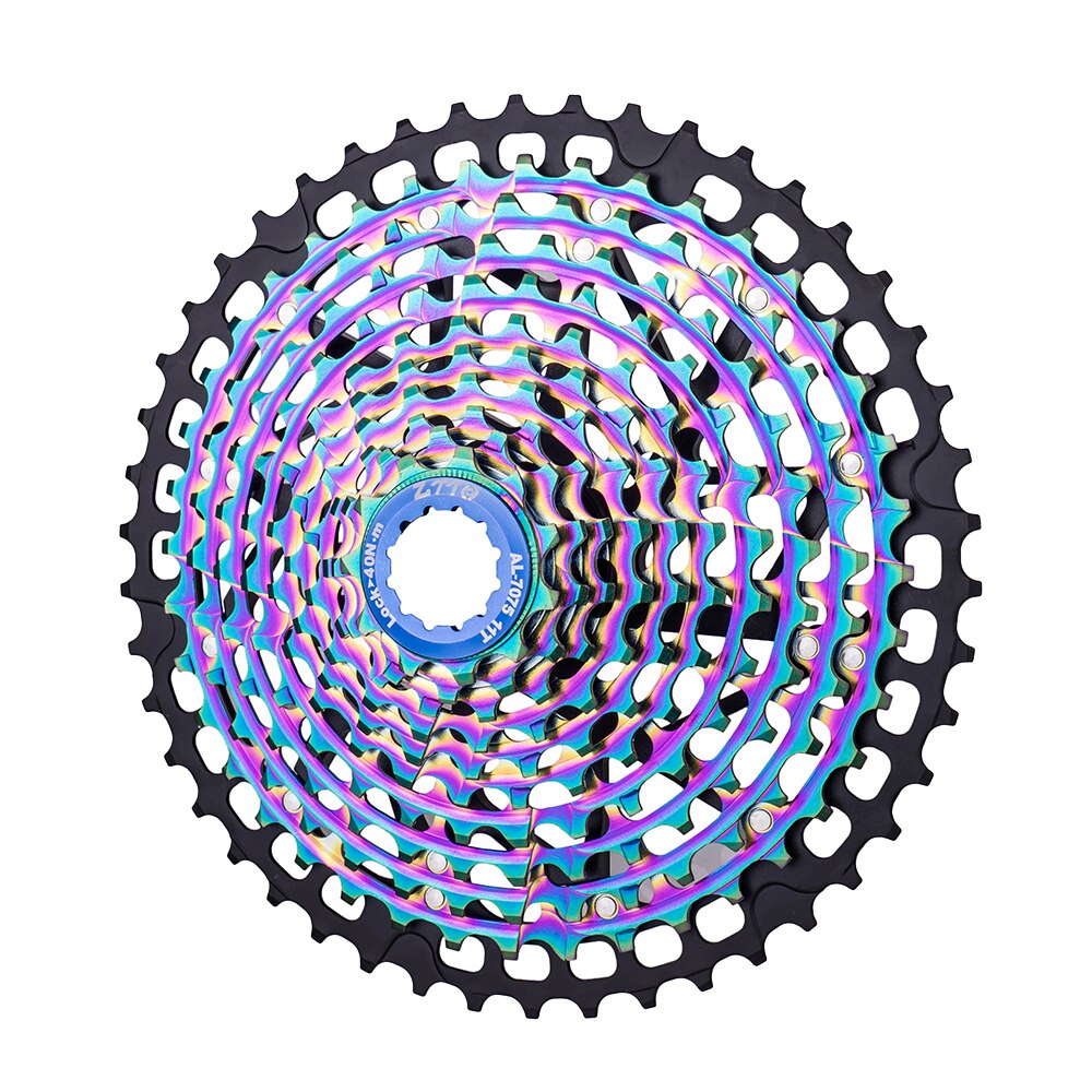 ZTTO MTB 11 Speed 11-50 46T Golden Cassette 50T 11v k7 Ultralight Steel Lightweight 11s 11speed Sprocket HG Standard