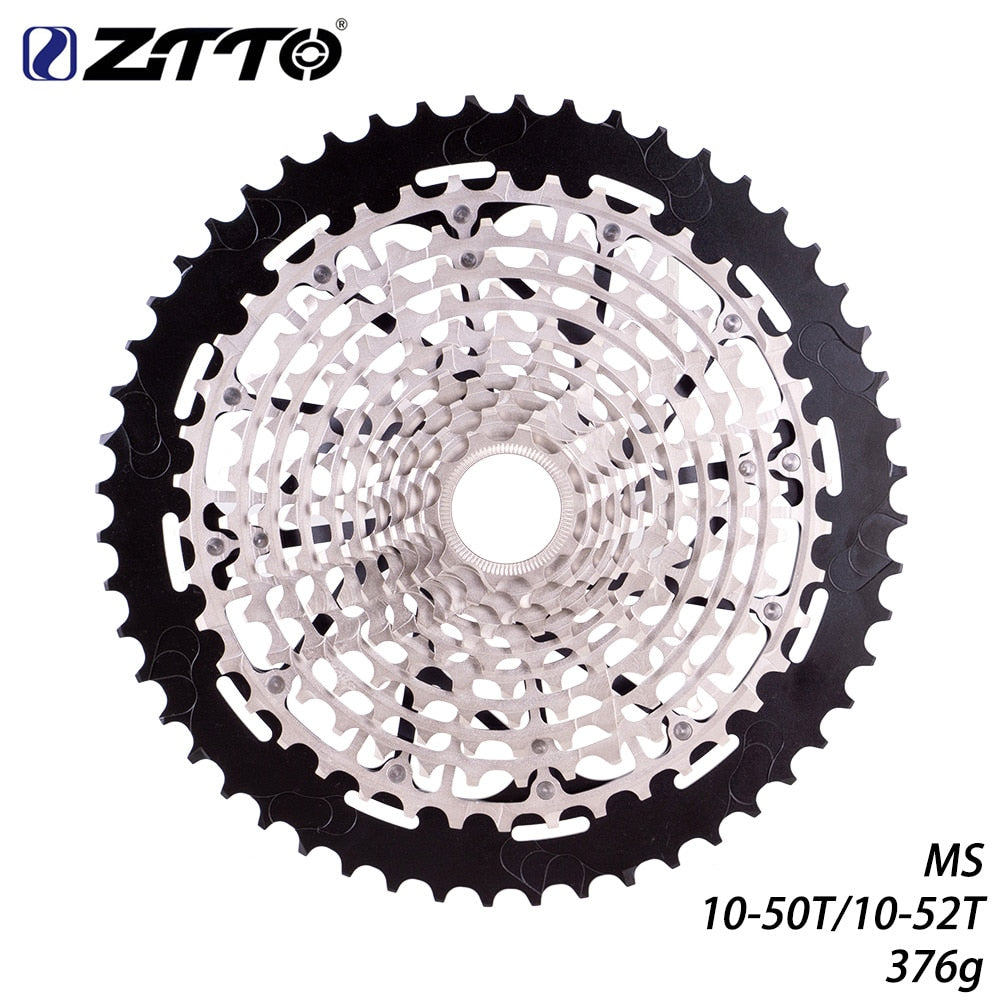 ZTTO Ultimate MTB 12 Speed Lightweight 376g Cassette 10-50T MS ULT Micro K7 Spline 12speed For M6100 M7100 M8100 Mountain Bike