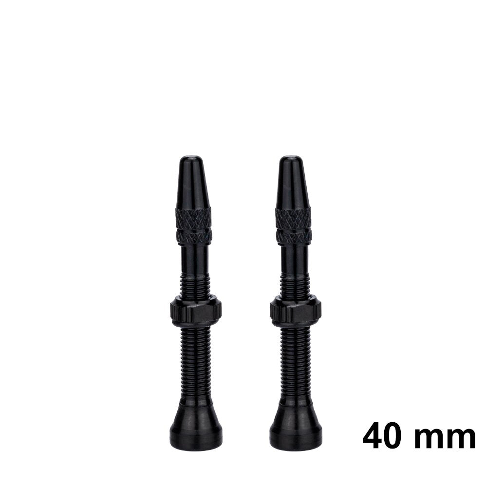 ZTTO Bicycle 60mm Tubeless Valve Stems 40mm Presta Valve With Core FV French Tyre F/V No Tubes For Road Bike MTB Tire