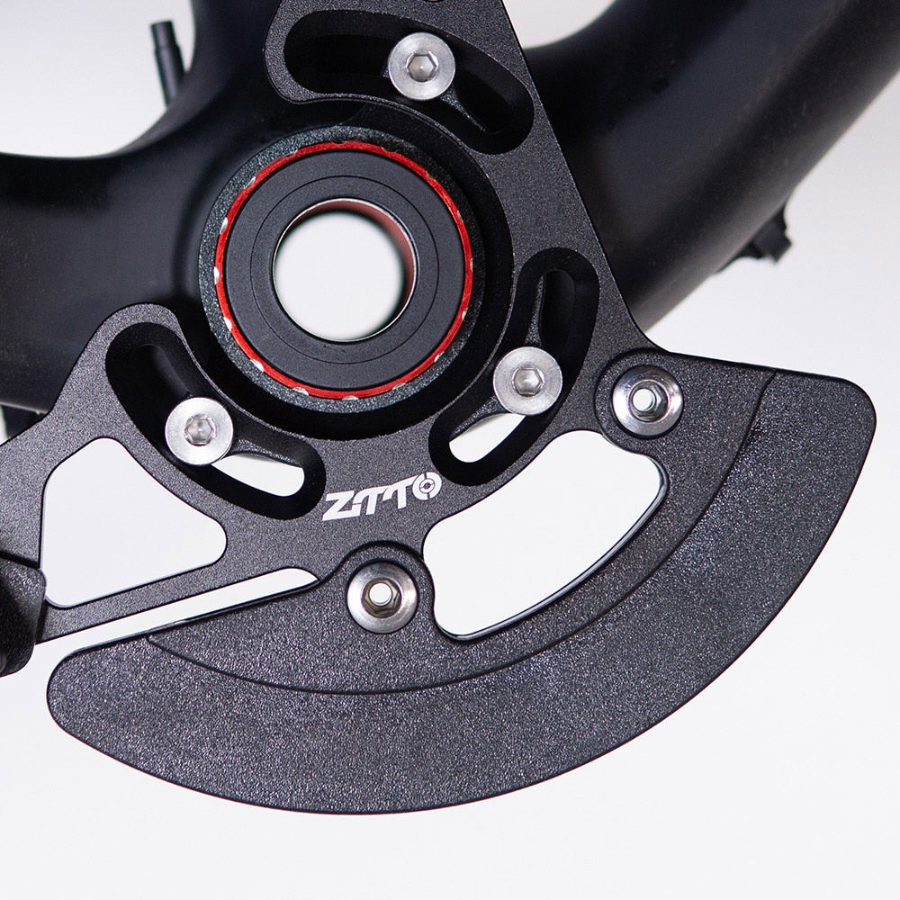 ZTTO MTB 2x System Chain Guide BB Mount 1x Mountain Bike Pulley Wheel Enduro Stabilizer Bicycle Chainring Anti-impact Board