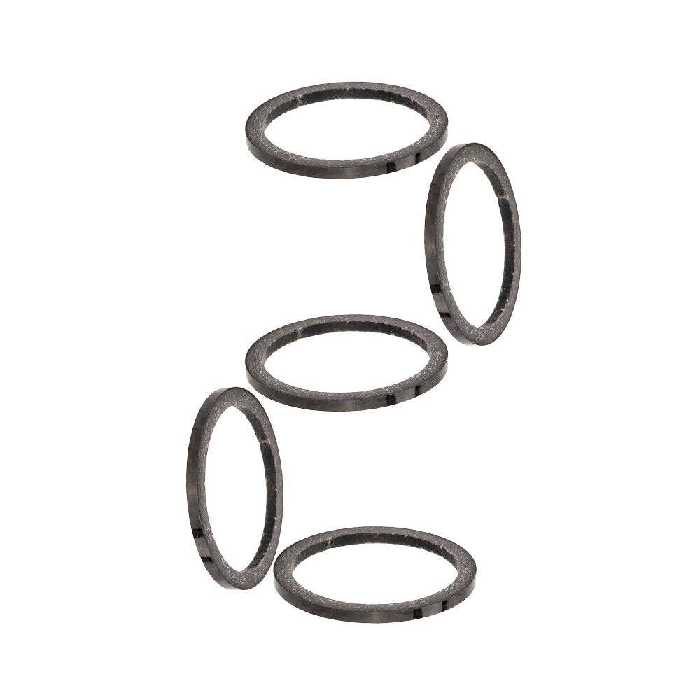ZTTO Bicycle Headset Washer Stem Spacer 5 10 15mm Aluminum Alloy Carbon Ring Fit for 28.6mm Fork Steerer