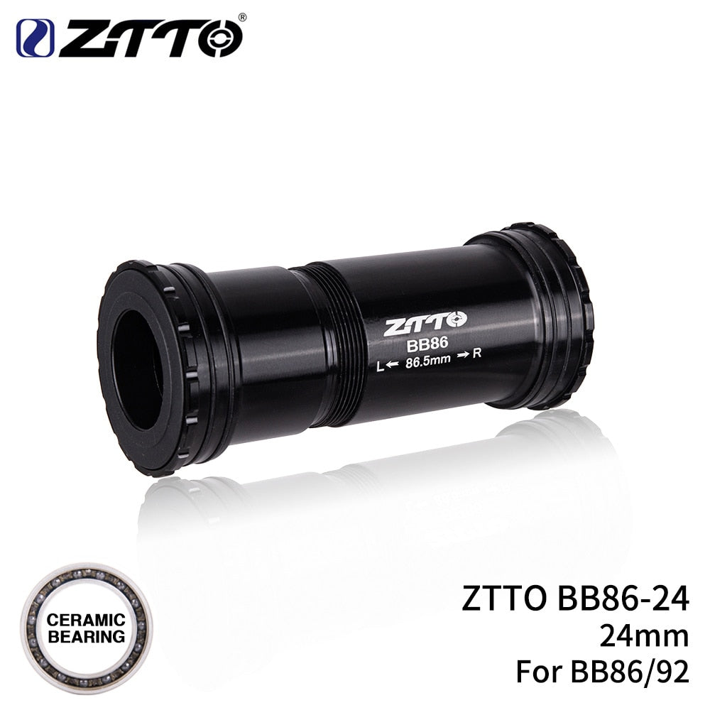 ZTTO BB92 MTB Press Fit Bottom Bracket 41mm Road Bike PF92 BB86 BB90 BB 24mm Crankset Chainset Crank Compatible BB72 SM BB71 41a