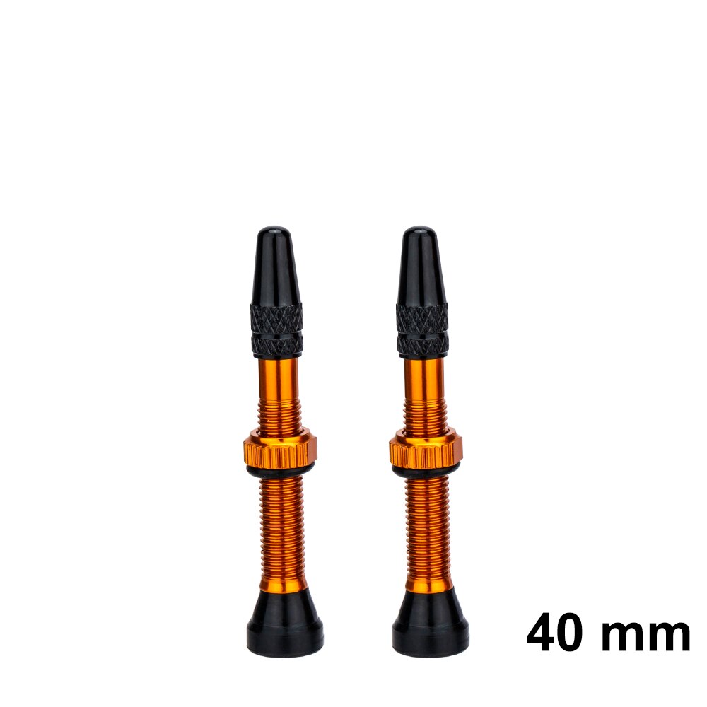 ZTTO Bicycle 60mm Tubeless Valve Stems 40mm Presta Valve With Core FV French Tyre F/V No Tubes For Road Bike MTB Tire