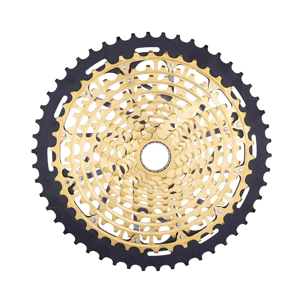 ZTTO MTB XD 12 Speed 9-50T Cassette Ultralight CNC Steel Rainbow Golden 375g Ultimate 12speed 9x46 Sprocket 1299 k7 Colorful ULT