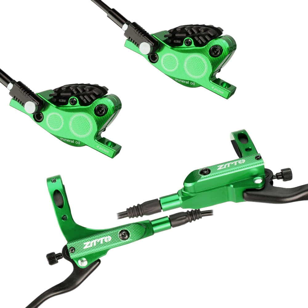 ZTTO MTB 4 Piston Hydraulic Disc Brake M840 With Cooling Full Meatal Pad CNC Tech Mineral Oil For AM Enduro Bicycle E4 ZEE M8120