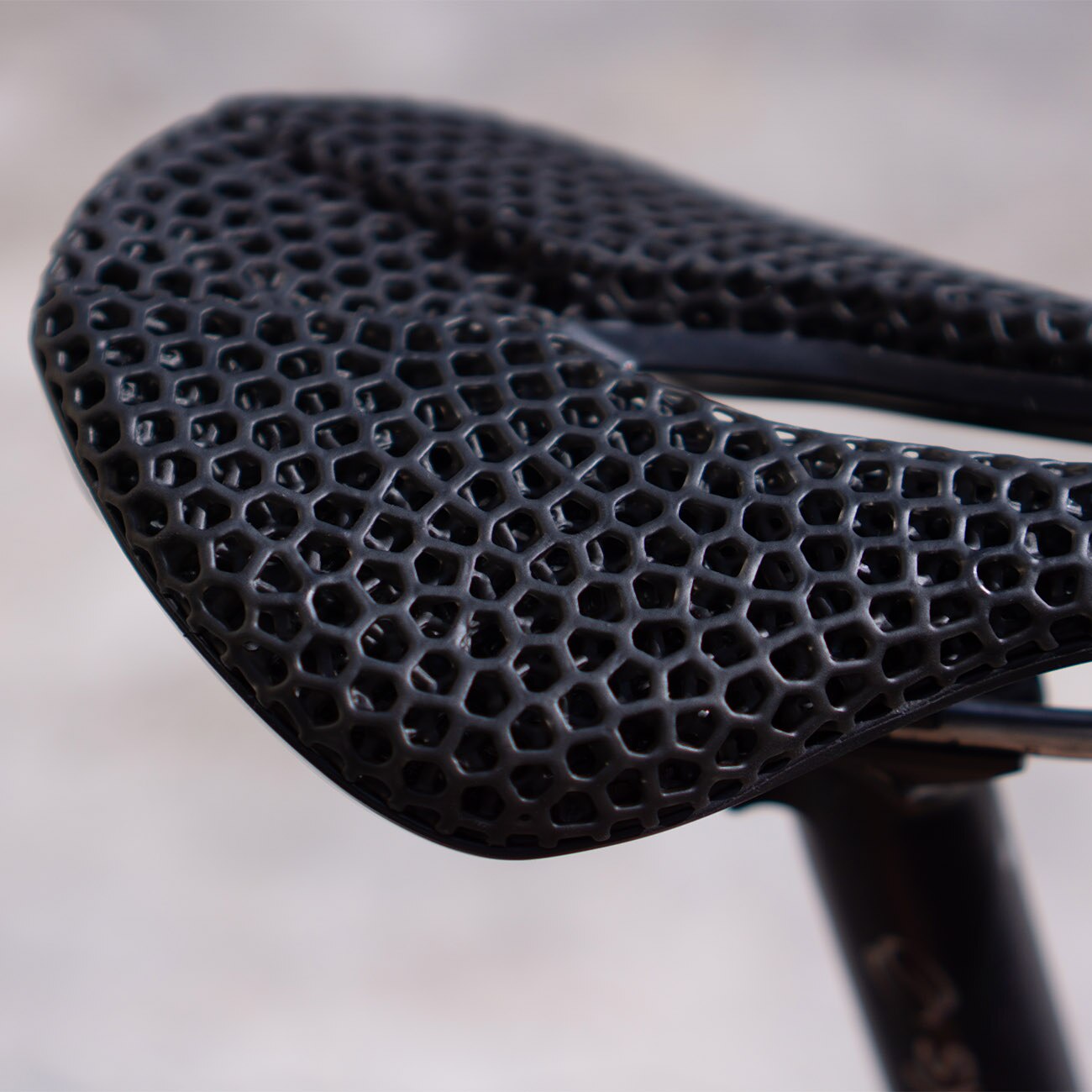 ZTTO Bicycle 3D Printed Saddle Titanium Carbon Rails Ti Power Patented Material Comfortable Road Bike MTB Seat Honeycomb Cushion