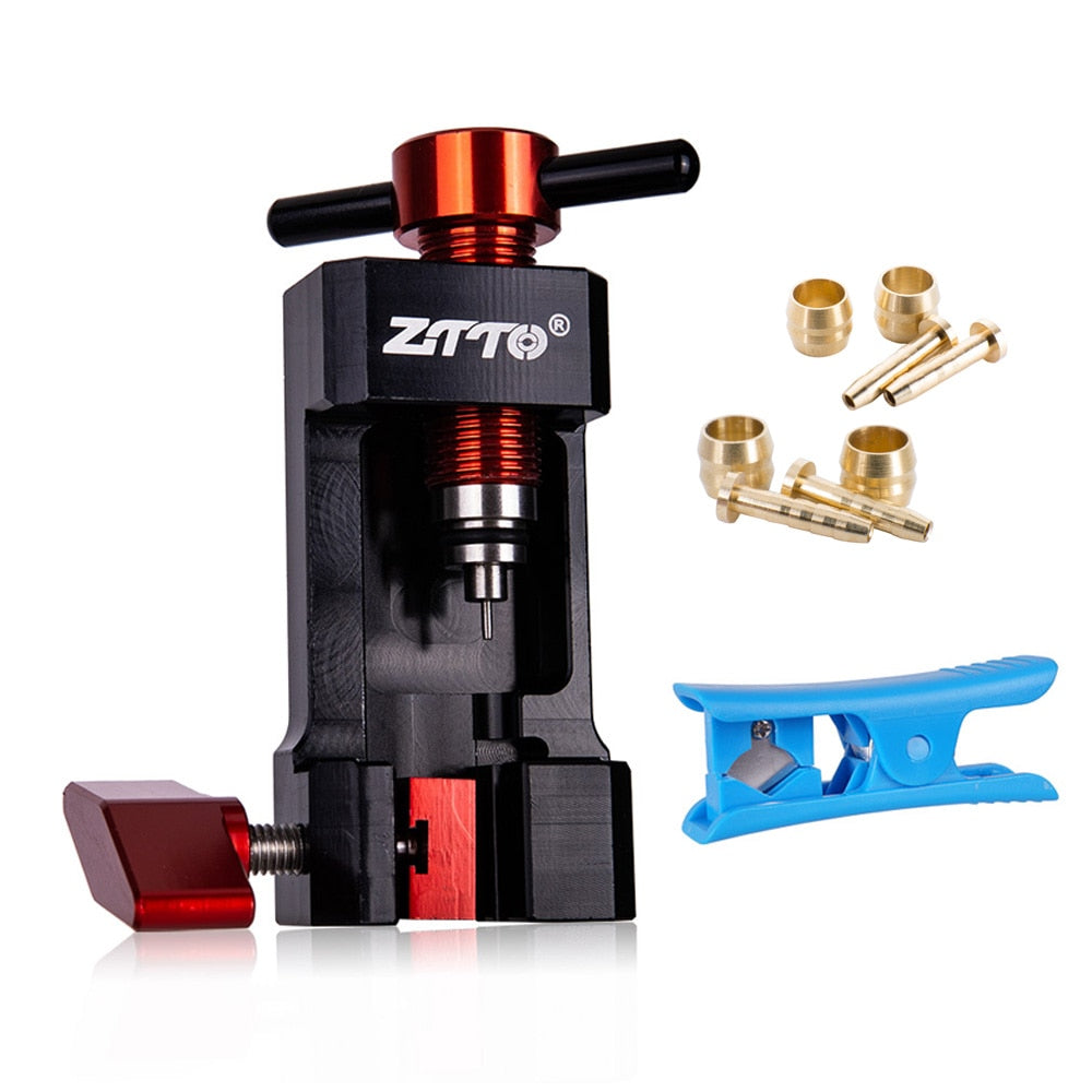 ZTTO Bicycle Hydraulic Disc Brake Oil Needle Tool Driver Hose Cutter Cable Pliers Olive Connector Insert BH59 BH90 Install Press