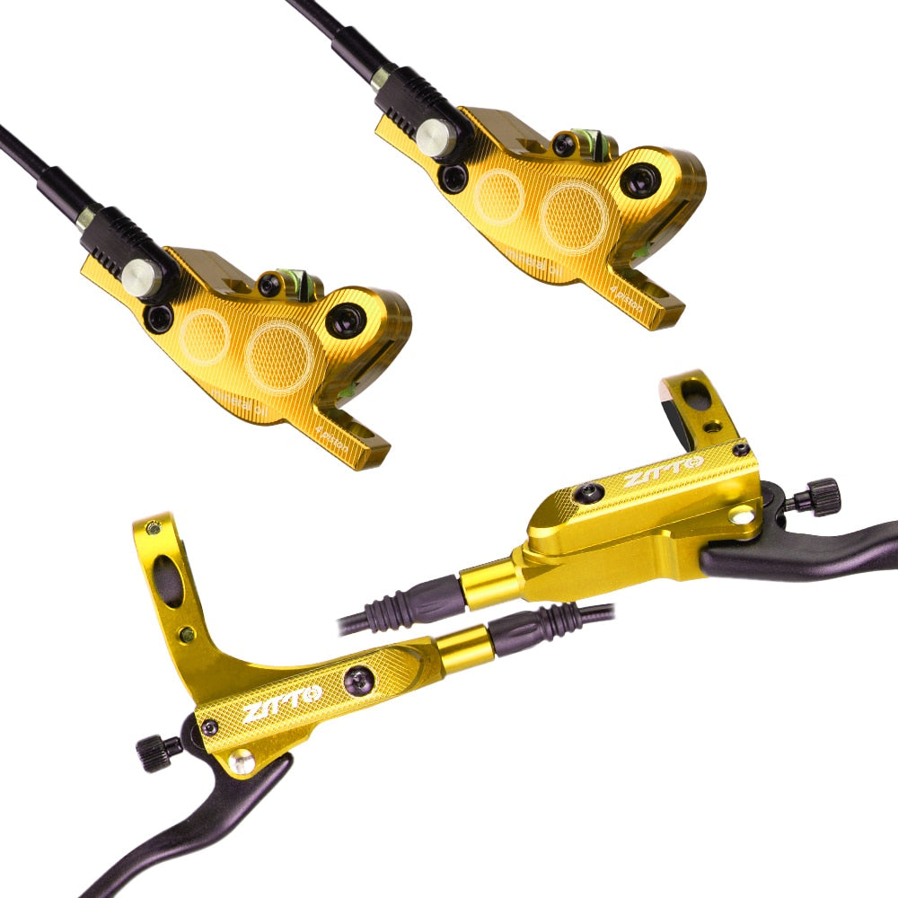 ZTTO MTB 4 Piston Hydraulic Disc Brake M840 With Cooling Full Meatal Pad CNC Tech Mineral Oil For AM Enduro Bicycle E4 ZEE M8120