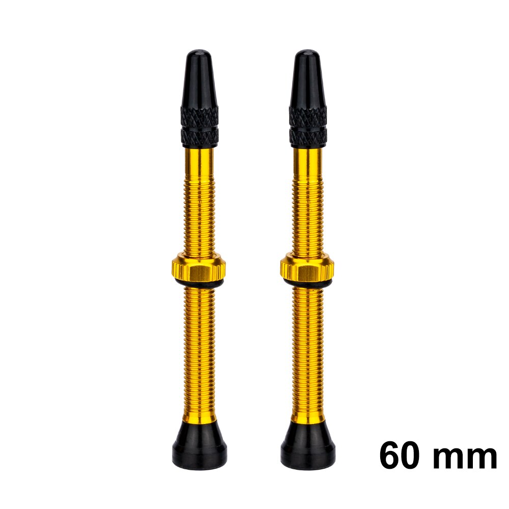 ZTTO Bicycle 60mm Tubeless Valve Stems 40mm Presta Valve With Core FV French Tyre F/V No Tubes For Road Bike MTB Tire