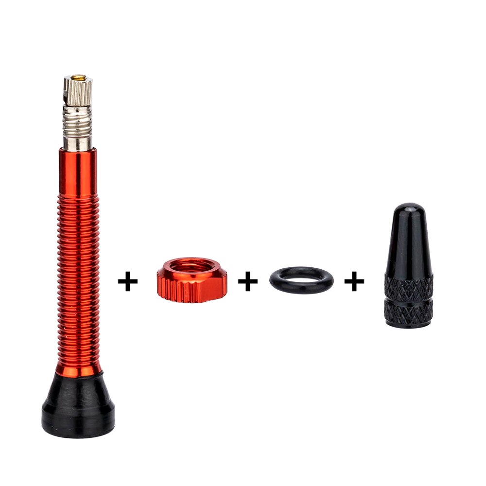 ZTTO Bicycle 60mm Tubeless Valve Stems 40mm Presta Valve With Core FV French Tyre F/V No Tubes For Road Bike MTB Tire