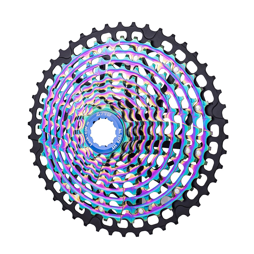 ZTTO MTB 11 Speed 11-50 46T Golden Cassette 50T 11v k7 Ultralight Steel Lightweight 11s 11speed Sprocket HG Standard