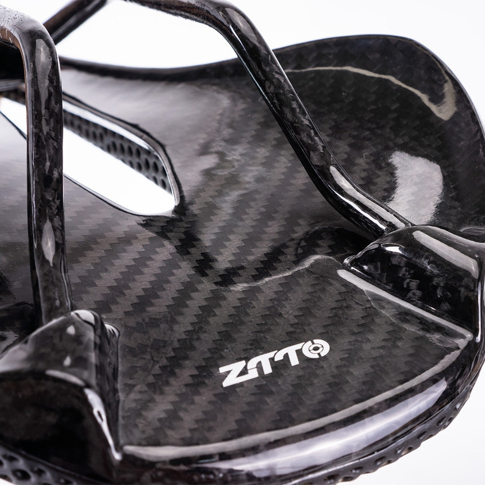 ZTTO Bicycle 3D Printed Saddle Titanium Carbon Rails Ti Power Patented Material Comfortable Road Bike MTB Seat Honeycomb Cushion