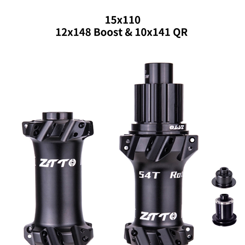 ZTTO M1 MTB Straightpull BOOST 148 Hub Ultralight 28 Hole Bushing 54T Ratchet HG XD MS Core 12 Speed Thru Axle 28h Maza Bicycle
