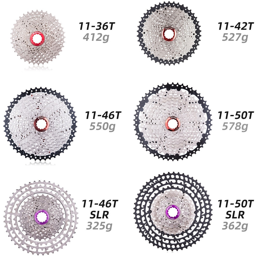 ZTTO MTB 10 Speed 11-42T 10v Groupset 11/50T Wide Range Cassette 11-36T K7 With Chain Shifter Derailleur 10s Group Mountain Bike