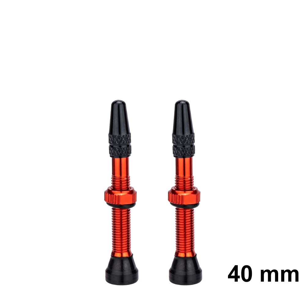 ZTTO Bicycle 60mm Tubeless Valve Stems 40mm Presta Valve With Core FV French Tyre F/V No Tubes For Road Bike MTB Tire