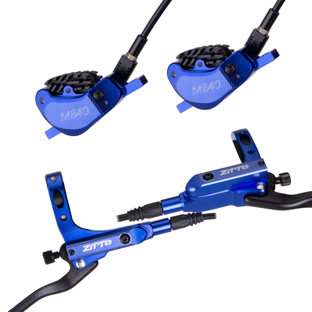 ZTTO MTB 4 Piston Hydraulic Disc Brake M840 With Cooling Full Meatal Pad CNC Tech Mineral Oil For AM Enduro Bicycle E4 ZEE M8120