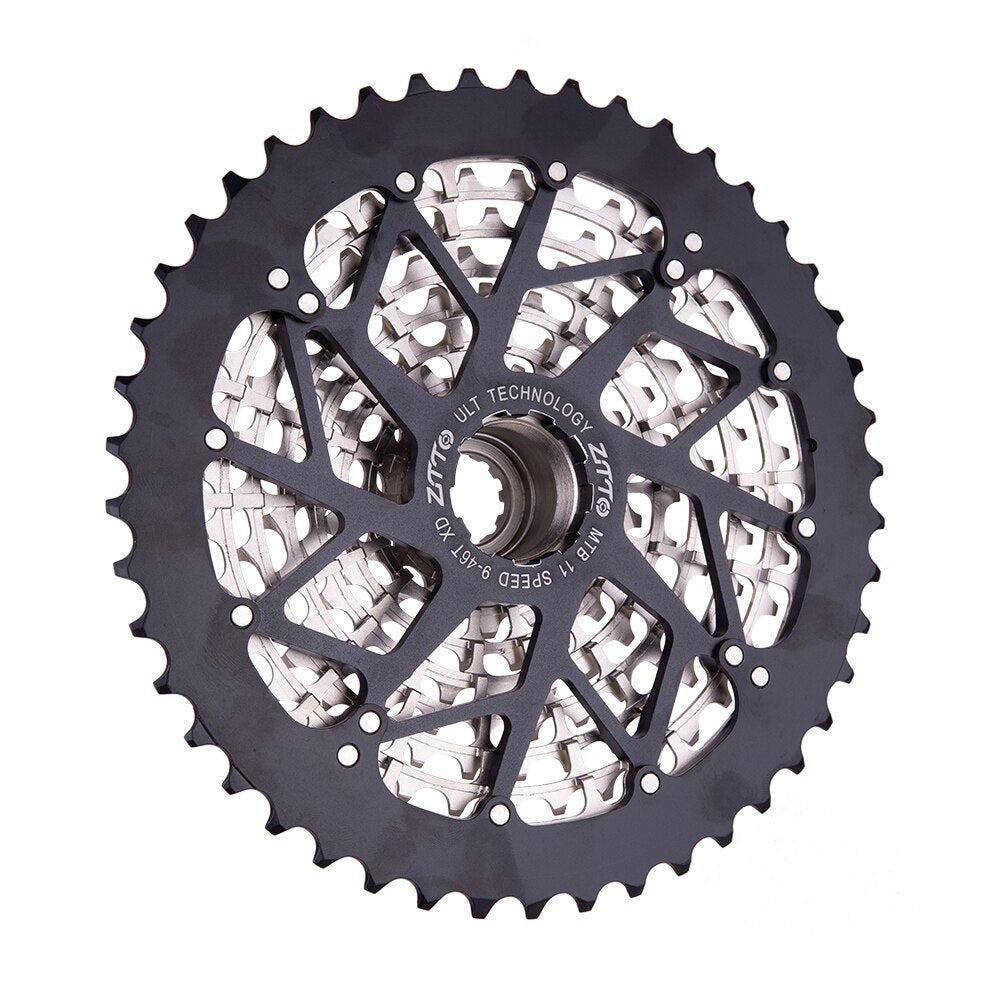 ZTTO ULT 11 Speed 9-46T Rainbow Cassette MTB XD Core Ultralight 363g Steel Durable Ultimate11s Sprocket 9-46 k7 511% Range