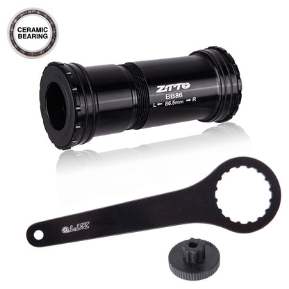 ZTTO BB86 24mm CERAMIC BB92 BB90 Press Fit Bottom Brackets Thread Lock for Road Bicycle Mountain Bike 24 Shaft Crankset Chainset