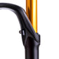 ZTTO MTB 120mm Travel Air Suspension Fork 26 27.5 29 Inch QR Quick Release Straight Tube 1 1/8" For Mountain Bike Gold Color