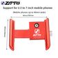 ZTTO Bicycle Mobile Phone Holder Full Cover Motorcycle Universal Mount 22.2 31.8 25.4 Handlebar MTB Cell Holder Road bike M365