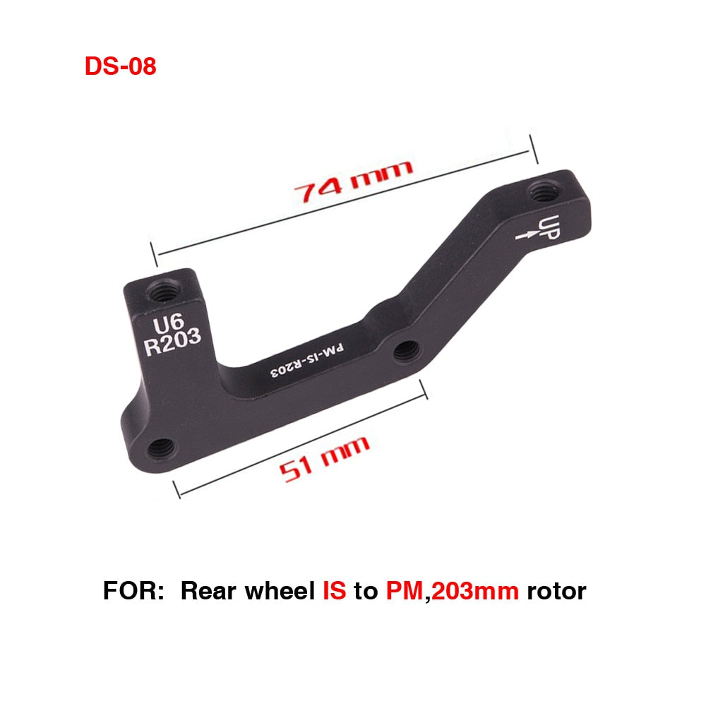 ZTTO MTB Disc Brake Mount Adapter Bracket IS PM To PM Disc Brake Spacer CPS washer Adaptor For 140 160 180 203mm Rotor