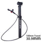 ZTTO MTB Dropper Seatpost Adjustable Suspension Seat Post Internal Routing External Cable Remote Lever 100mm Travel 30.9 31.6