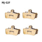 ZTTO 4Pairs MTB Road Bike Full Metal Disc Brake Pads MT200 M8100 Flat Mount R8070 R7070 R8020 G03TI G04TI Level Guide Code Cx1