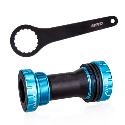 ZTTO BB91 Bicycle Bottom Bracket Sealed Bearing Thread Type 68 73 BSA68 Shell 24mm Spline Axis Wrench MTB Road Bike Waterproof