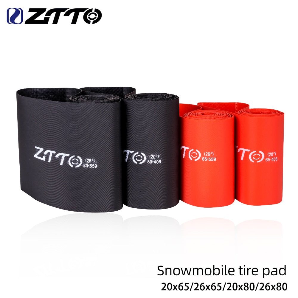 ZTTO Fat Bike Thicken Rim Tapes 3.0 MTB Snow Biycle Beach Rim Tape Strips For 80mm 65mm 20 26 Inch Bicycle 1 Pair