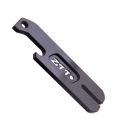 ZTTO Bottle Opener With Rotor Truing Slot Wrench Brake Rotor Alignment Truing Tool MTB Disc Repair Tools Bicycle Brake Disc Tool