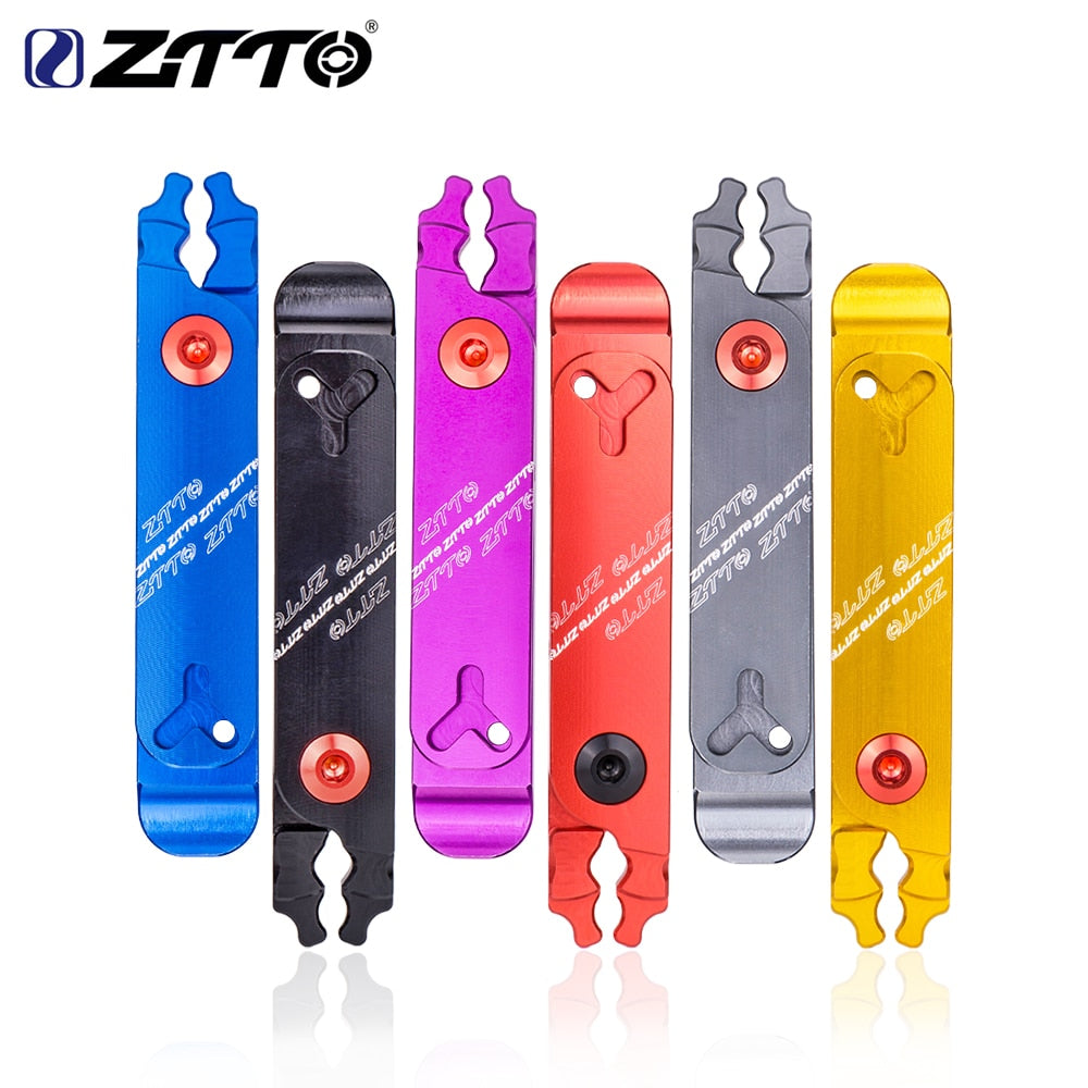 ZTTO Bicycle Master Link Pliers Valve Tool Tire Lever Missing Chain Connector Cutter Remove Install 4 in 1 Multi Function CNC