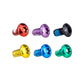 ZTTO Bicycle Brake Disc Screw Colorful Rainbow Stem Bolt Thread  M5x9mm T25 Screw Allen Bolt Stainless Steel Hexagon Socket