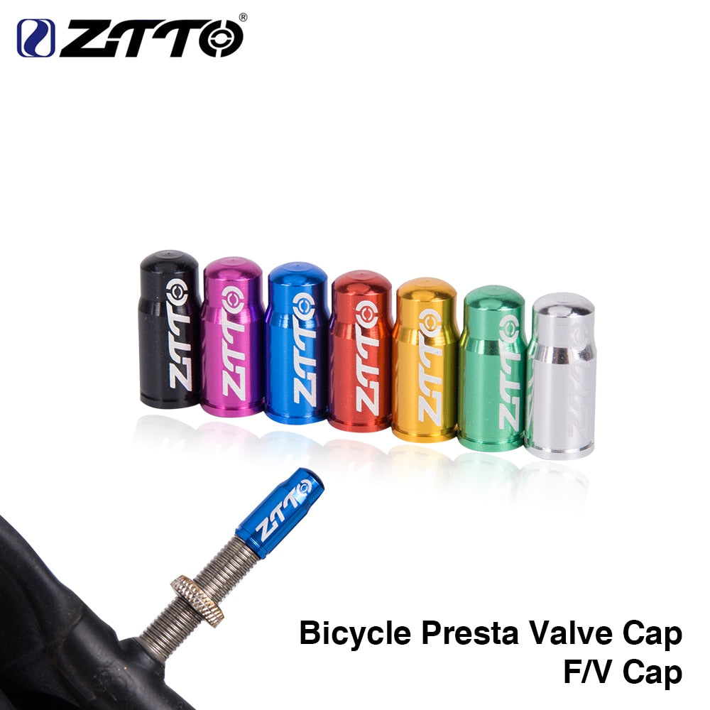 ZTTO MTB Road Bike Presta Valve Caps For F/V Tire Inner Tube Tyre Dustproof Cover Bicycle Parts