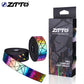 ZTTO Gravel Bike Reflective Bar Tape Road bike colorful Gradient color Non-slip Handlebar tapes Bicycle EVA Tape  Bartape BD6