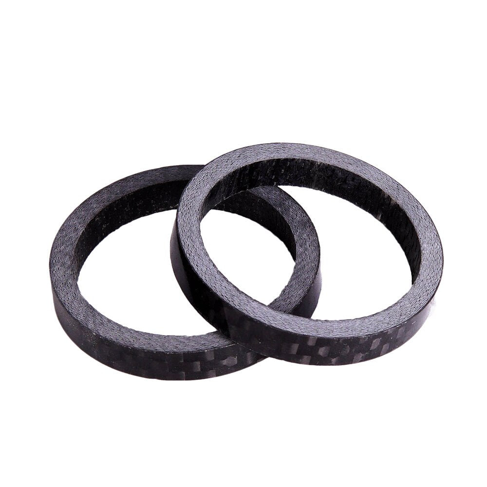 ZTTO Bicycle Headset Washer Stem Spacer 5 10 15mm Aluminum Alloy Carbon Ring Fit for 28.6mm Fork Steerer