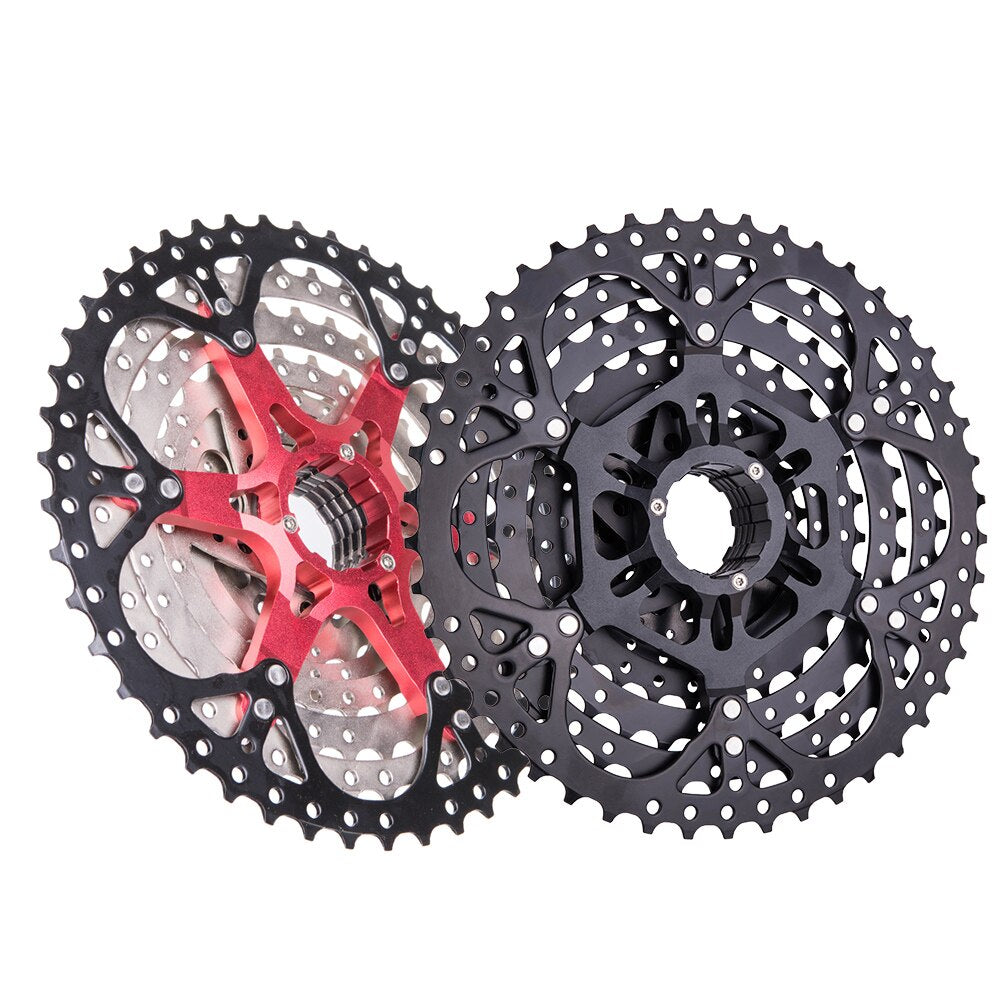 ZTTO MTB 9 Speed 11-46T Cassette with Hanger Extension 9s Sprocket 9speed 9v k7 Wide Ratios M430 M4000 M590 Mountain Bike