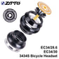 ZTTO 3434S MTB Road Bike Threadless Headset 34mm EC34 CNC 1-1/8 28.6 Straight Tube Fork 34 Conventional Threadless Headset